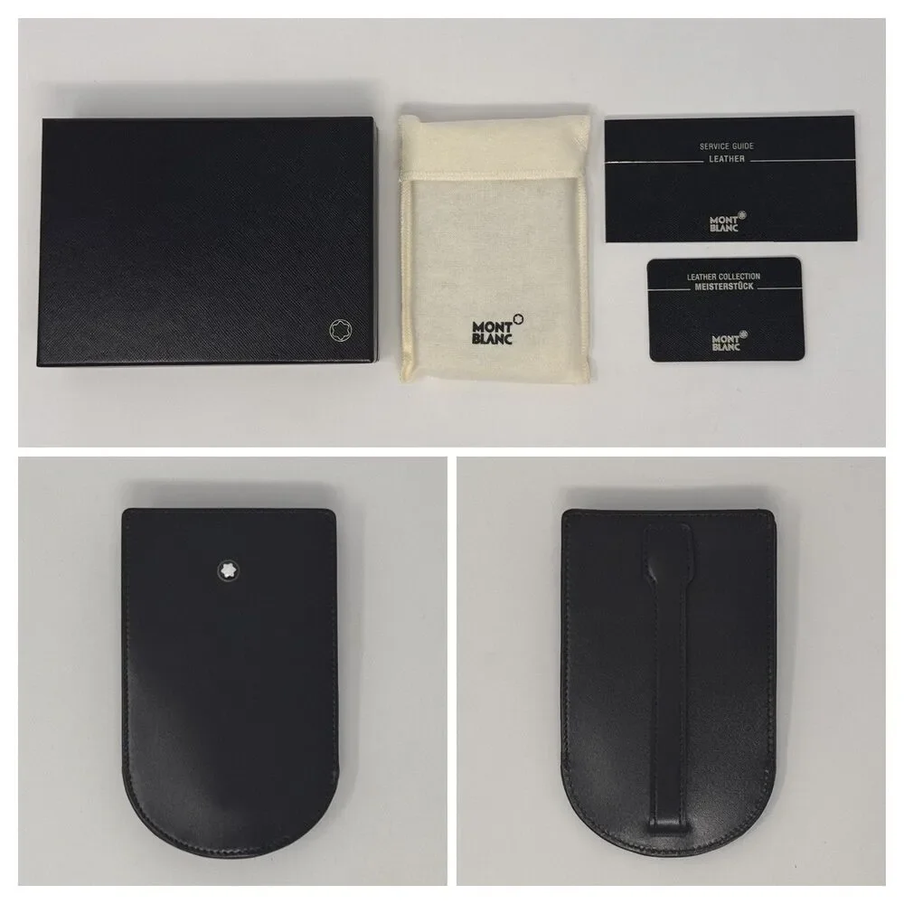 Montblanc 103383 Meisterstück Leather Key Case with Ring - New in Box